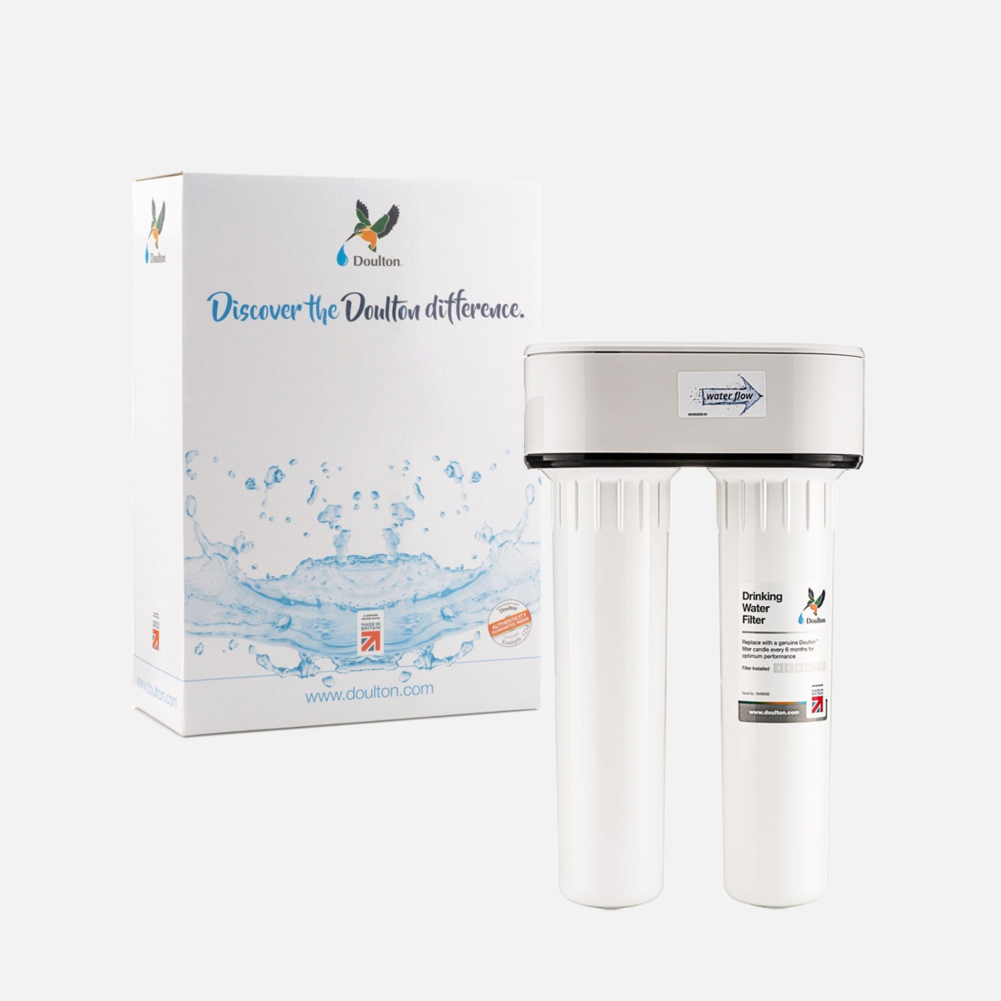 Doulton HIP DUO Under Sink Water Filter System (Biotect Ultra Edition)