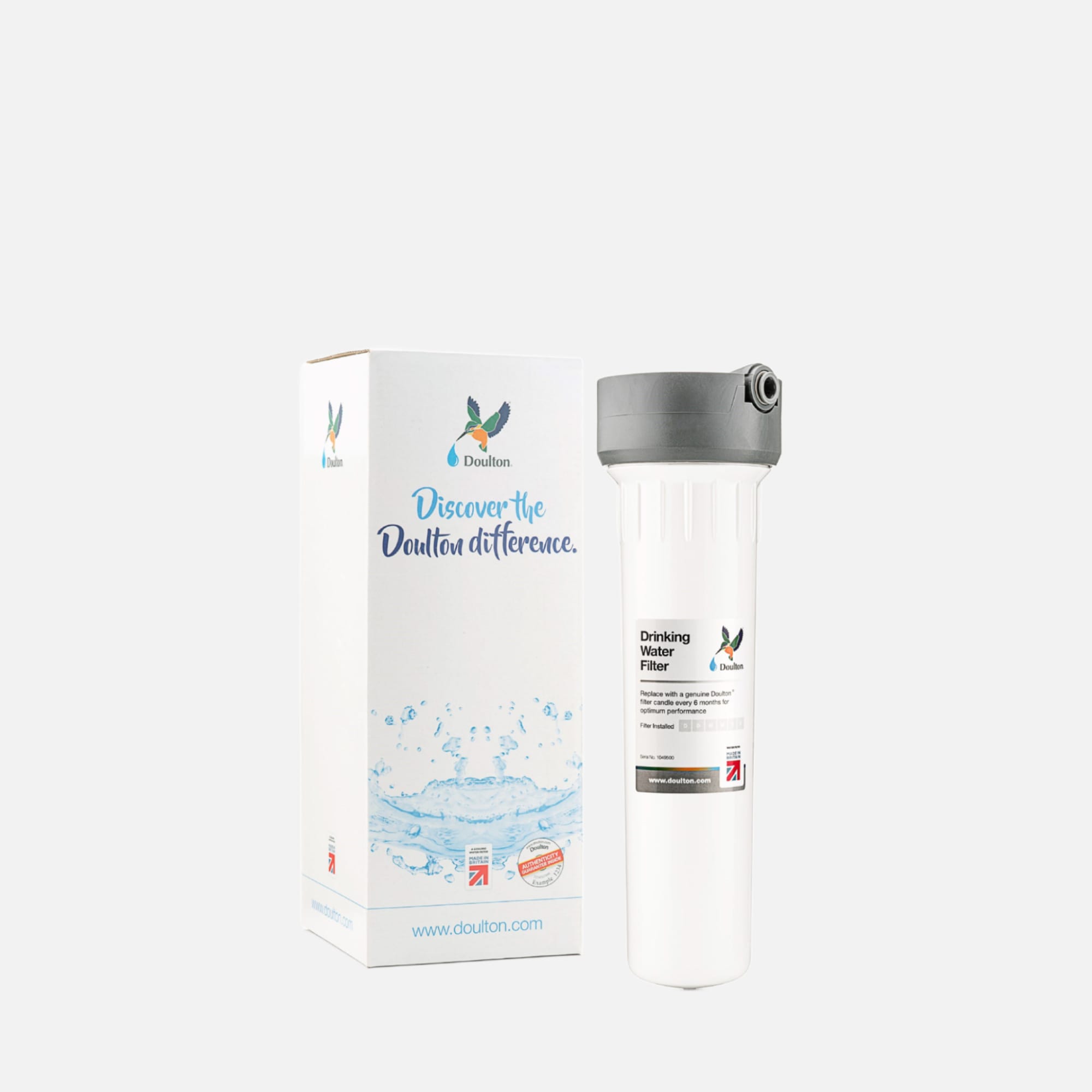 Doulton Underbench Water Filter System with Biotect Ultra Cartridge
